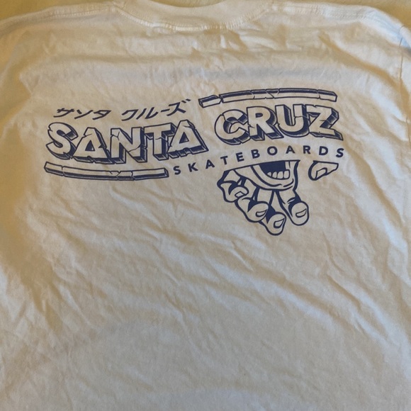 Santa cruz, medium, white long sleeve - Picture 3 of 3